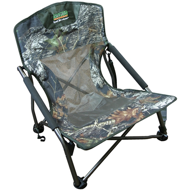 Picture of Primos Ps6009 Wingman Turkey Chair  Mossy Oak Break UP Camo & Mesh, Steel Frame Holds UP TO 300 Lbs., Attached Shoulder Strap PS60096 010135600969