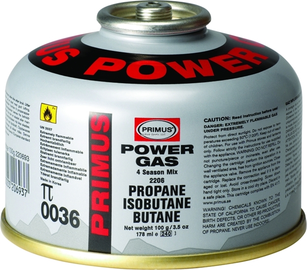 Picture of Primus P-220693 100Gram Power Gas Cannister 4Oz