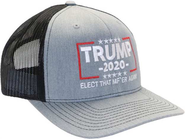 Picture of Printed Kicks Kicks Trump 2020 Elct That Mf'er Again R112 Gry/Blk<