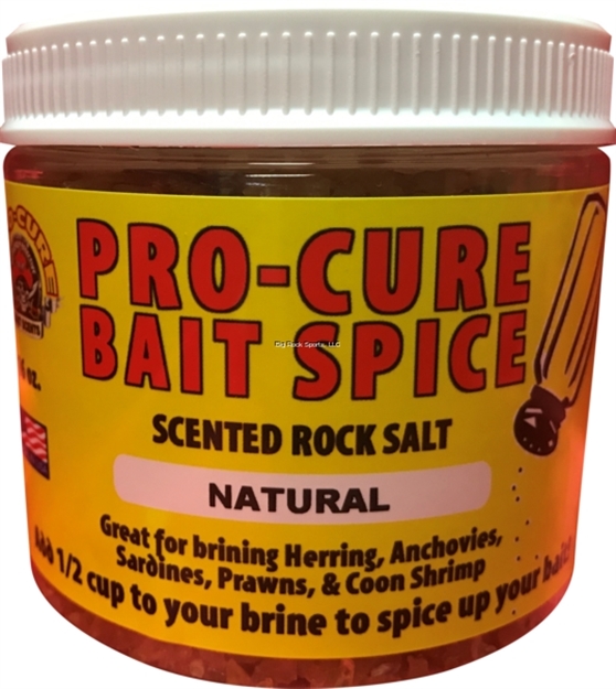 Picture of Pro-Cure Bait Spice Scented Rock Salt- Natural 16 Oz.