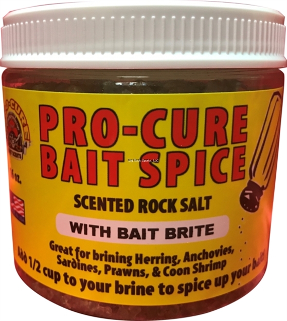 Picture of Pro-Cure Bait Spice Scented Rock Salt W/Bluing 16 Oz.