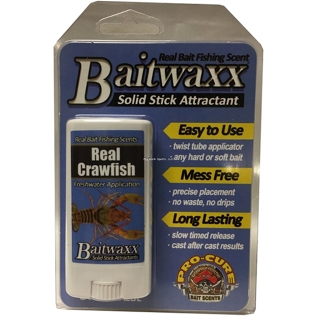 Picture of Pro-Cure Bait Waxx Real Crawfish .55 Oz. Easy Application, Long Lasting, Strong Scents