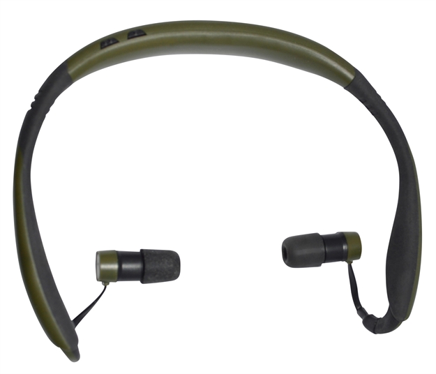 Picture of  Pro Ears Peebgrn Stealth 28  28 DB Behind The Head Black/Green Adult