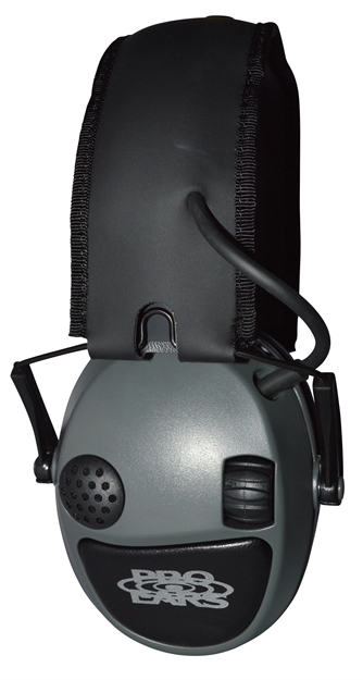 Picture of  Pro Ears Pesilver Silver 22 Electronic Muff 22 DB Over The Head Gray/Black Adult 1 Pair 751710506619