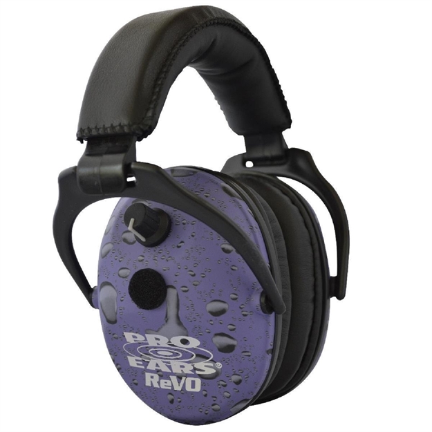 Picture of Pro Ears Revo Electronic Ear Muffs - Nrr 25 Purple Rain ER300PUR