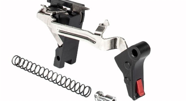 Picture of Pro Flat Face Trigger Drop-In Kit Glock G4 .40 Blk/Red