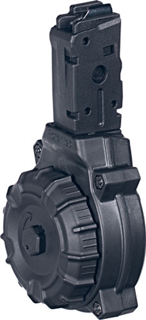Picture of Pro Mag Mag Magazine Sig Mpx 9Mm 30Rd Drum Black Polymer