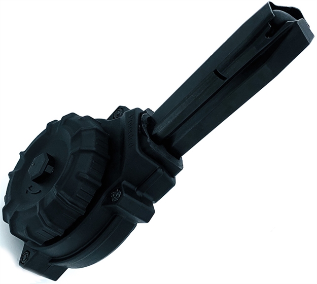 Picture of Promag Drma47   50Rds Drum 9Mm Fits Cz-75 Black Polymer DRM-A47 708279015199