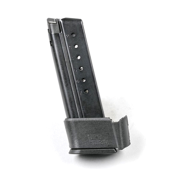 Picture of  Promag Spr15 Standard  9Rd Extended 9Mm Luger Fits Springfield Xds Blued Steel