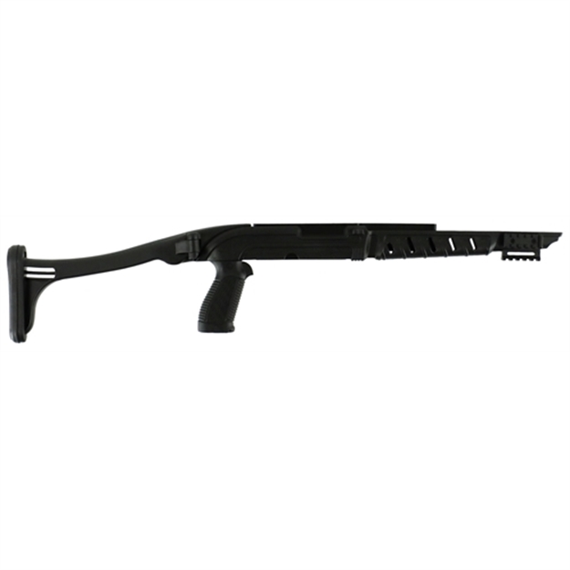 Picture of  Promag Pm279 Tactical Folding Stock  Black Synthetic With Pistol Grip For Mossberg 702 Plinkster