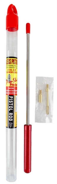 Picture of Pro-Shot 1Ps87u Micro-Polished Cleaning Rod .27/ .32/ .40/ .44/ .45/ 9Mm/ 10Mm Cal Pistol #8"-32 Thread 8" Stainless Steel 1PS-8-27/U 709779400188
