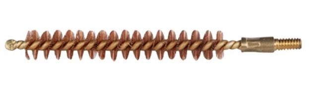 Picture of  Pro-Shot 338R Bore Brush  .338 Cal Rifle #8-32 Thread Bronze Bristles Brass Core