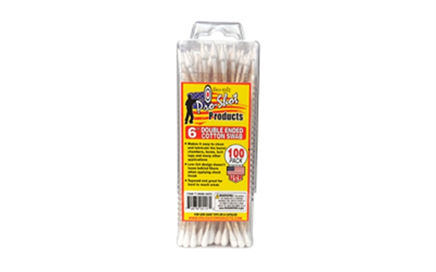 Picture of Pro-Shot  Cotton Cleaning Swab Double Ended 6" Cotton 100 CT TT-SWAB-100PK