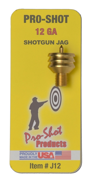 Picture of  Pro-Shot J12 Jag  12 Gauge Shotgun #5/16-27 Thread Spear Tip Brass