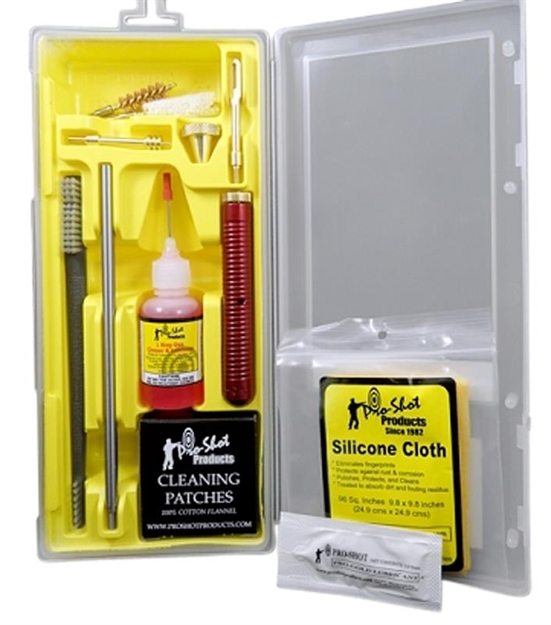 Picture of Pro-Shot P4010kit Classic Box Kit .40/ 10Mm Pistol/Yellow Plastic Case P40/10KIT 709779400843