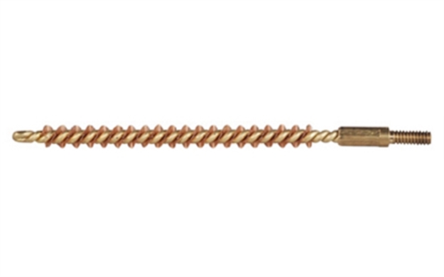 Picture of  Pro-Shot 17R Bore Brush  .17 Cal Rifle #5-40" Thread Bronze Bristles Brass Core 709779100262
