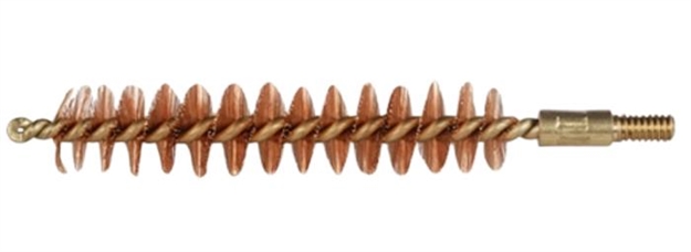 Picture of  Pro-Shot 45R Bore Brush  .45 Cal Rifle #8-32 Thread Bronze Bristles Brass Core