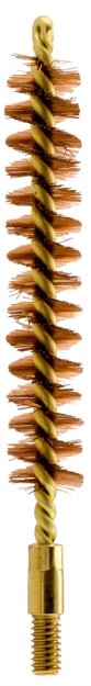 Picture of  Pro-Shot 375R Bore Brush  .375 Cal Rifle #8-32 Thread Bronze Bristles Brass Core 709779100132