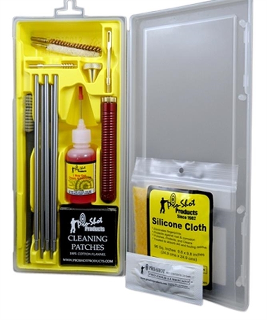 Picture of  Pro-Shot R22kit Classic Box Kit .22 Cal Rifle/Yellow Plastic Case 709779400867