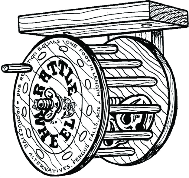 Picture of Productive Rattle Reel Ceiling Mount