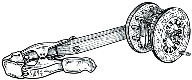 Picture of Productive Rattle Reel W/Clamp & Line