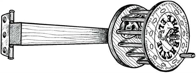 Picture of Productive Rattle Reel W/Hinged Arm
