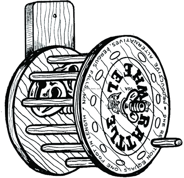 Picture of Productive Rattle Reel Wall Mount