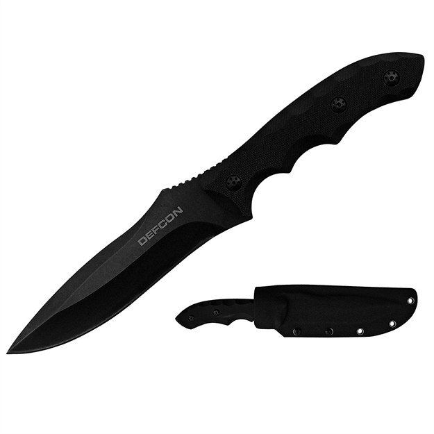 Picture of Proelia Td002bk 5.71" Fixed - Black G10 - Black D2 Plain