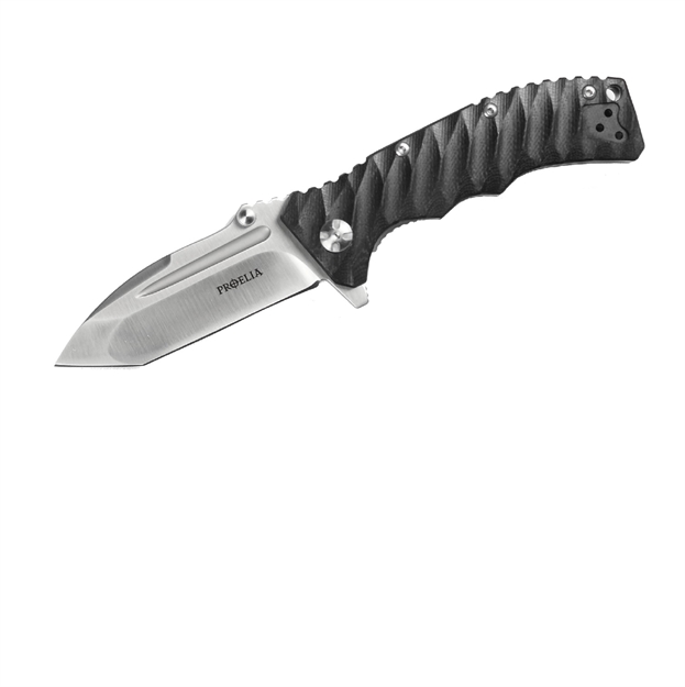 Picture of Proelia Tx011 Folder 3.36 IN SW Tanto Blade Black G-10