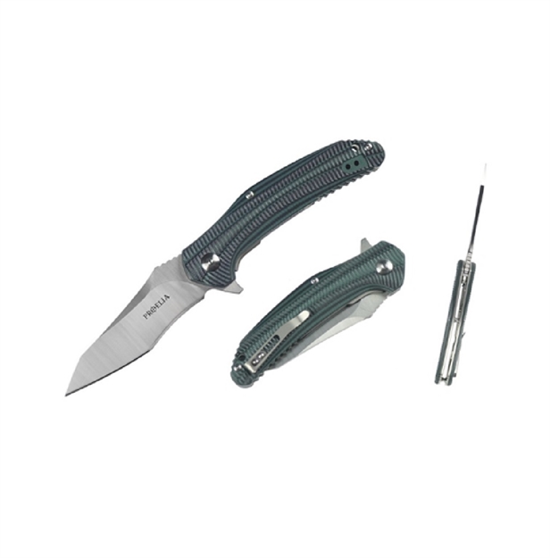 Picture of Proelia Tx040gns Folder 3.6 IN Blade Green-Black G-10 Handle
