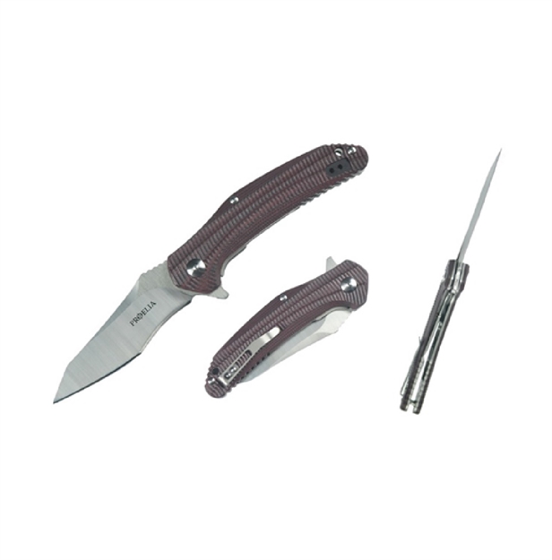 Picture of Proelia Tx040rs Folder 3.6In S35vn Blade Red-Black G-10 Hndl