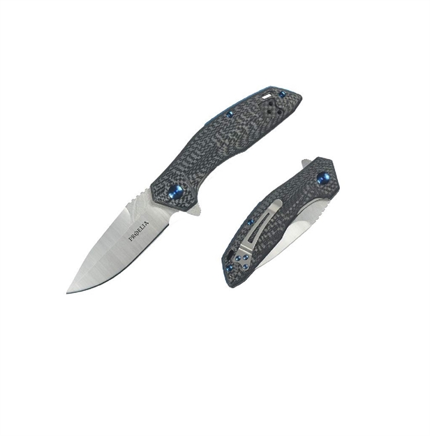 Picture of Proelia Tx050cfs Folder 3.5 IN Blade Carbon Fiber Handle