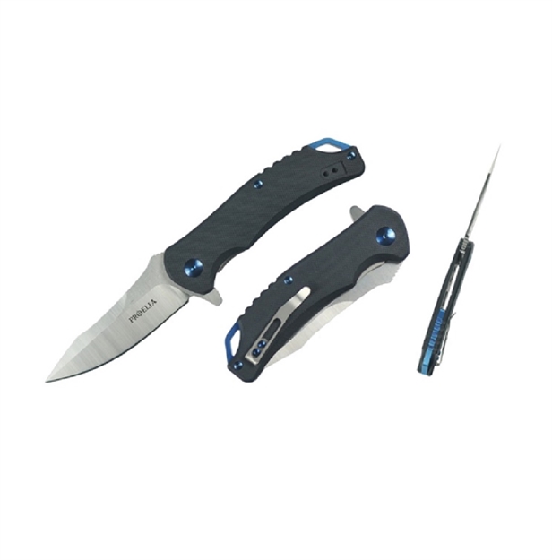 Picture of Proelia Tx060 Folder 3.48 IN S35vn Blade Black G-10 Handle