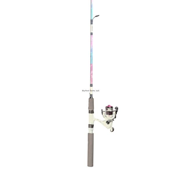 Picture of Profishiency 5' Marble Spin Combo, M Action 2Pc Fiberglass Rod,Micro Spin Reel, 5.2:1 Gr, 1+1 B, 6Lb Line, Eva Grip