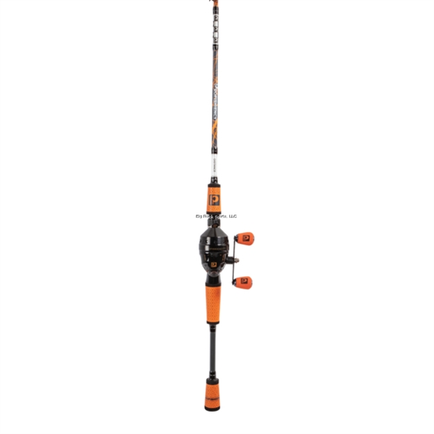 Picture of Profishiency 5Ft Bright Orange Premium Micro Spincast Combo: Soft Padded Grips, MD LT Action Rod, Micro SC Reel, 6Lb Line, 4.1:1 GR