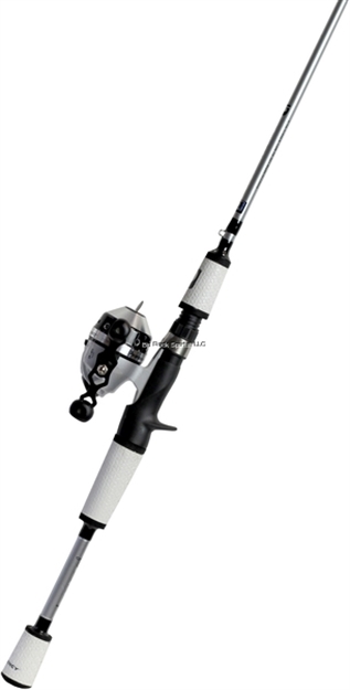 Picture of Profishiency 60" Micro Spincast Combo, 2 Piece Light Action Fiberglass Rod, 4.1:1 Gear Ratio, Padded Grips, 6Lb Braided Line