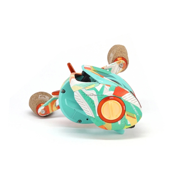 Picture of Profishiency Krazy Baitcast Reel, 7.3:1Gr, 9+1 B, Graphite Frame & Sideplates,Cork Grips, Right Retrieve