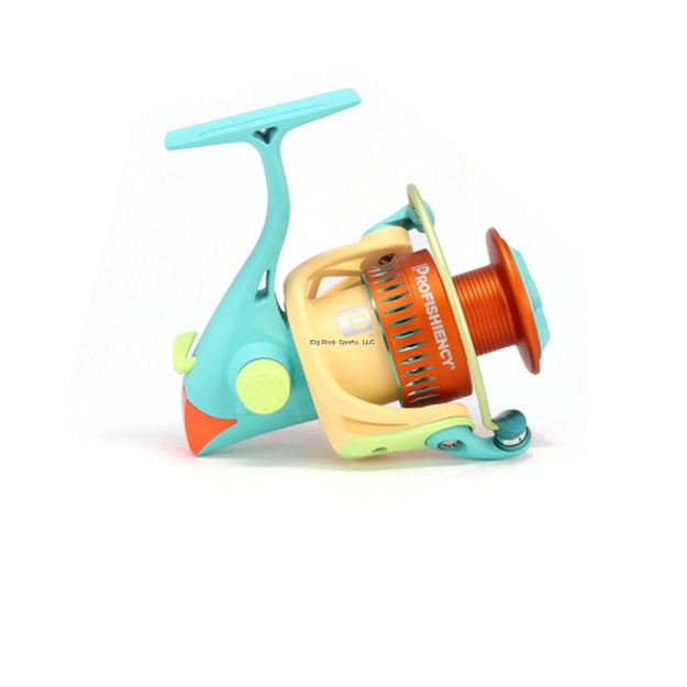 Picture of Profishiency Silk-E4k,Saltwater, Aluminum Alloy,5.0:1 Gr,9+1 Bearings, Zero Play Anti-Reverse,Aluminum Power Knob