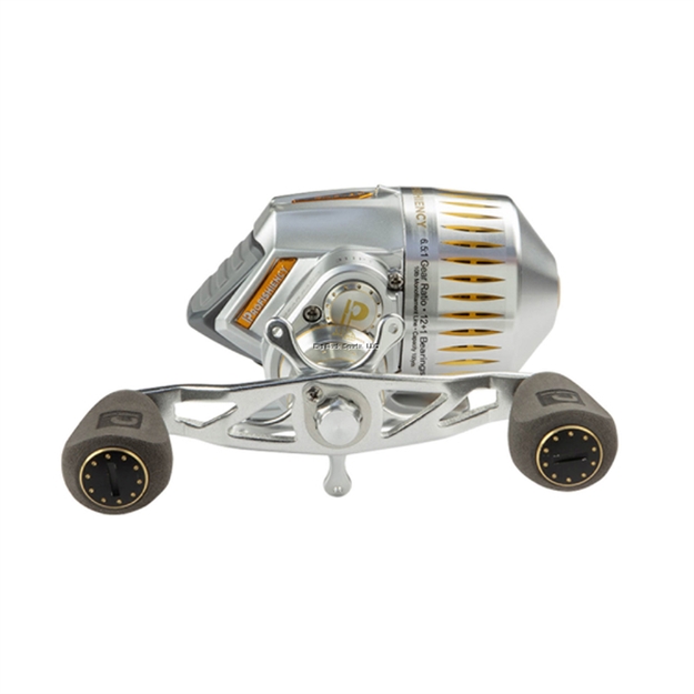 Picture of Profishiency Silver Sniper Reel,6.5:1 Gr,12+1B,31Ipt,10Lbline,31Ipt,100Yds OF 10Lb Line,9.9Oz