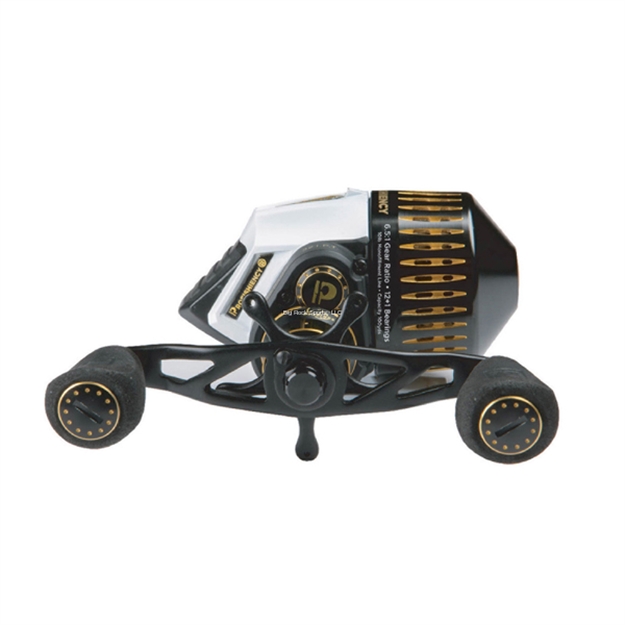 Picture of Profishiency White Sniper Reel,6.5:1 Gr,12+1B,31Ipt,10Lbline,31Ipt,100Yds OF 10Lb Line,9.9Oz