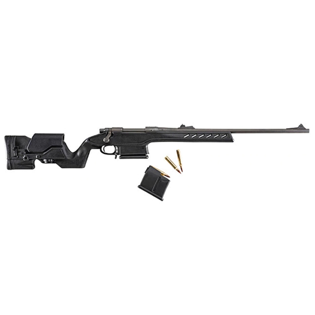 Picture of  Archangel Aa700sa Precision Elite Stock  Black Synthetic Fixed With Adjustable Cheek Riser For Remington 700 Short Action Includes Mag