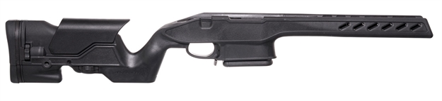 Picture of  Archangel Aa1500sa Precision Stock  Black Synthetic Fixed With Adjustable Cheek Riser For Weatherby Vanguard Howa 1500 Short Action Includes Mag