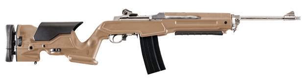 Picture of  Archangel Aaminidt Precision Stock  Desert Tan Synthetic Fixed With Adjustable Cheek Riser For Ruger Mini-14, Mini Thirty 708279012426