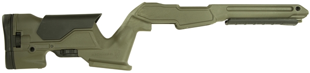 Picture of  Archangel Aap1022od Precision Stock  OD Green Synthetic Fixed With Adjustable Cheek Riser For Ruger 10/22