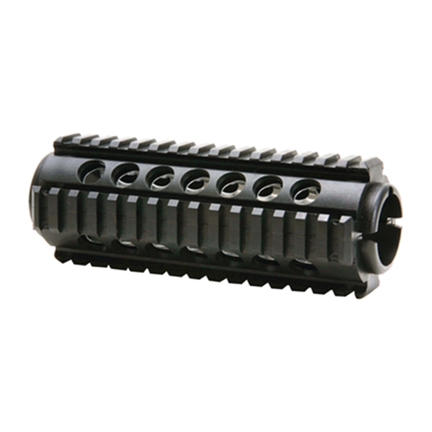 Picture of  Promag Pm242 Quad Rail Handguard 2-Piece Polymer W/Aluminum Heat Shield Insert Black Ar-15 Carbine 708279009914