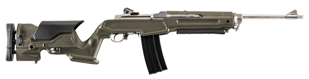 Picture of Archangel Aaminiod Precision Stock  OD Green Synthetic Fixed With Adjustable Cheek Riser For Ruger Mini-14, Mini Thirty AAMINI-OD 708279012419