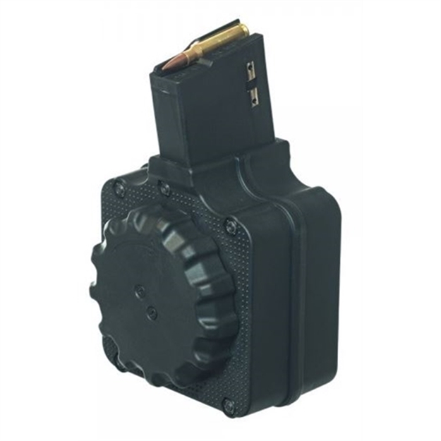Picture of Promag Drma1 Standard  50Rd Drum 308 Win/7.62X51mm Nato Fits Ar-10 Black Dupont Zytel Polymer DRM-A1 708279013966