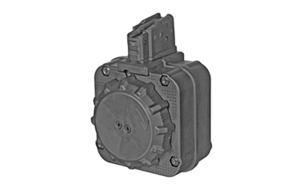 Picture of  Promag Drma28 Standard  65Rd Drum 5.56X45mm Nato Ak-Platform Black Dupont Zytel Polymer