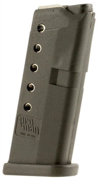 Picture of  Promag Glk10 Standard  6Rd 380 Acp Compatible W/ Glock 42 Black Dupont Zytel Polymer 708279013539