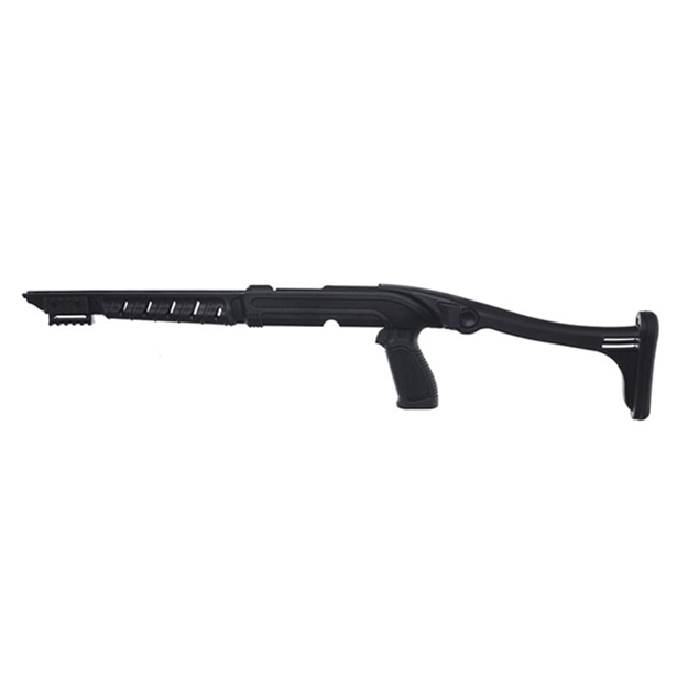 Picture of  Promag Pm279 Tactical Folding Stock  Black Synthetic With Pistol Grip For Mossberg 702 Plinkster 708279013737